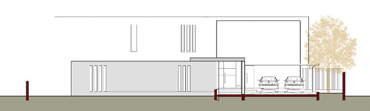 Villa Model H-1 North Elevation