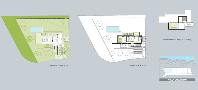 Villa Model H-1 Plans