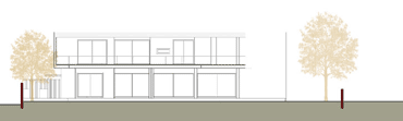 Villa Model H-1 South Elevation