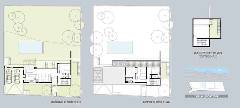 Villa Model H-2 Plans