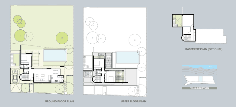 Villa Model H-3 Plans
