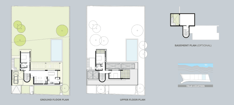 Villa Model H-5 Plans