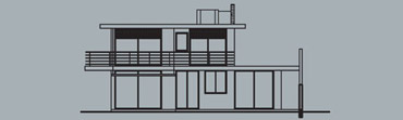 Villa Model H-1 North Elevation