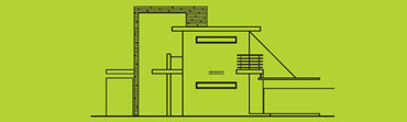 Villa Model H-1 South Elevation
