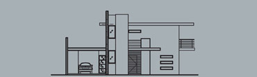 Villa Model H-1 South Elevation